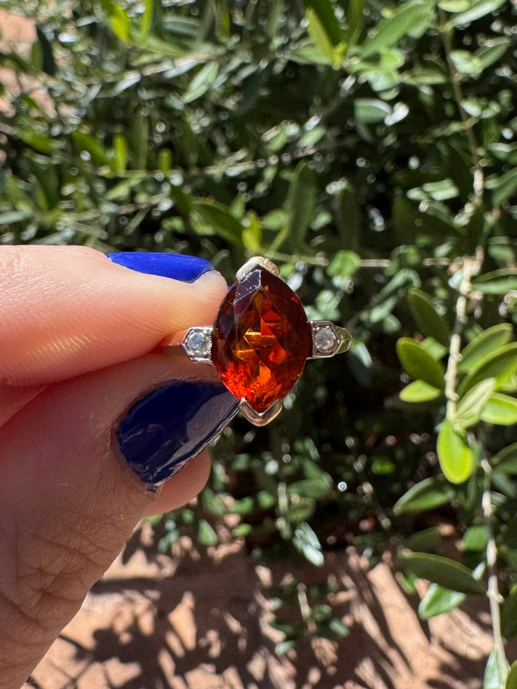 14k Garnet ring