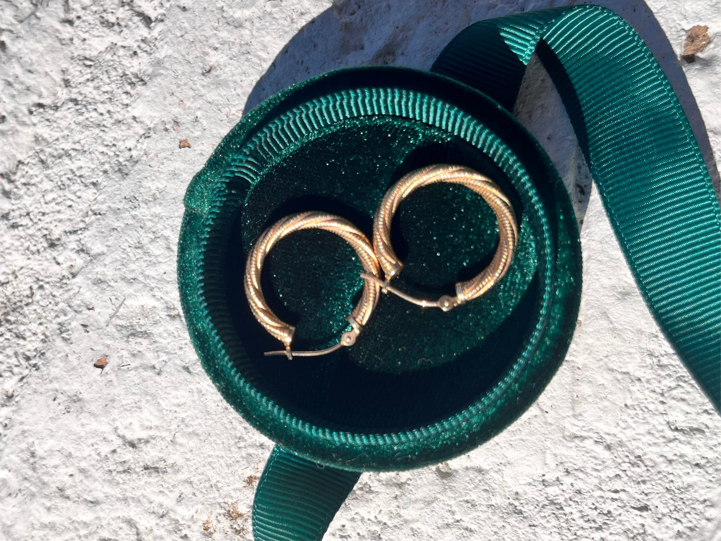 14k Twist Earrings