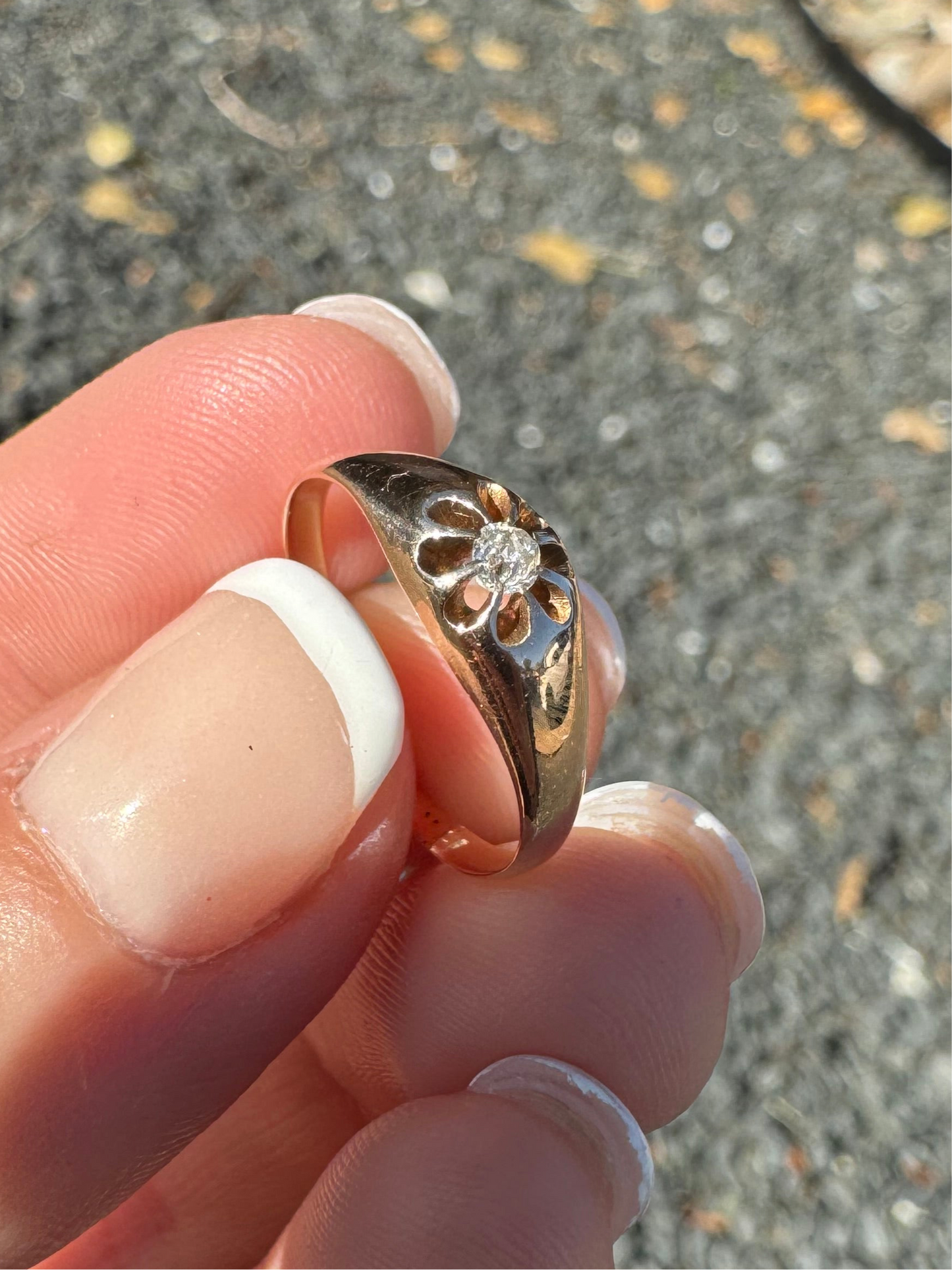 14k Buttercup Ring
