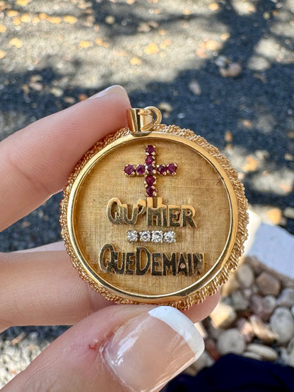 14k Qu'hier qu Demain Charm