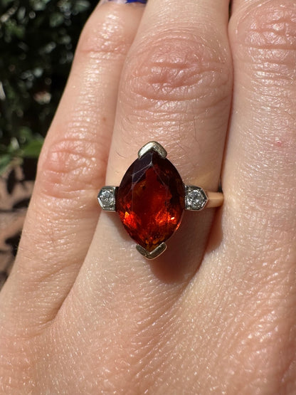 14k Garnet ring