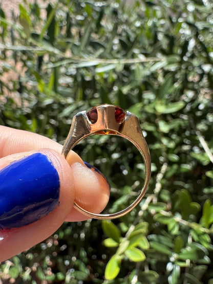 14k Garnet ring
