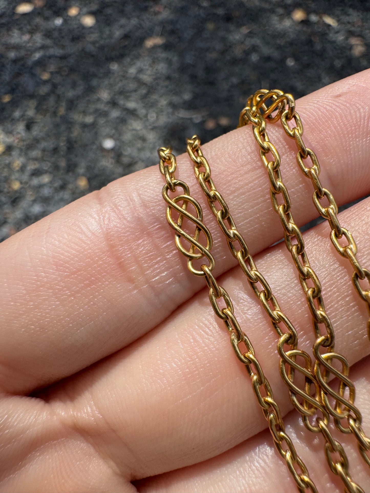 18k Fancy Chain