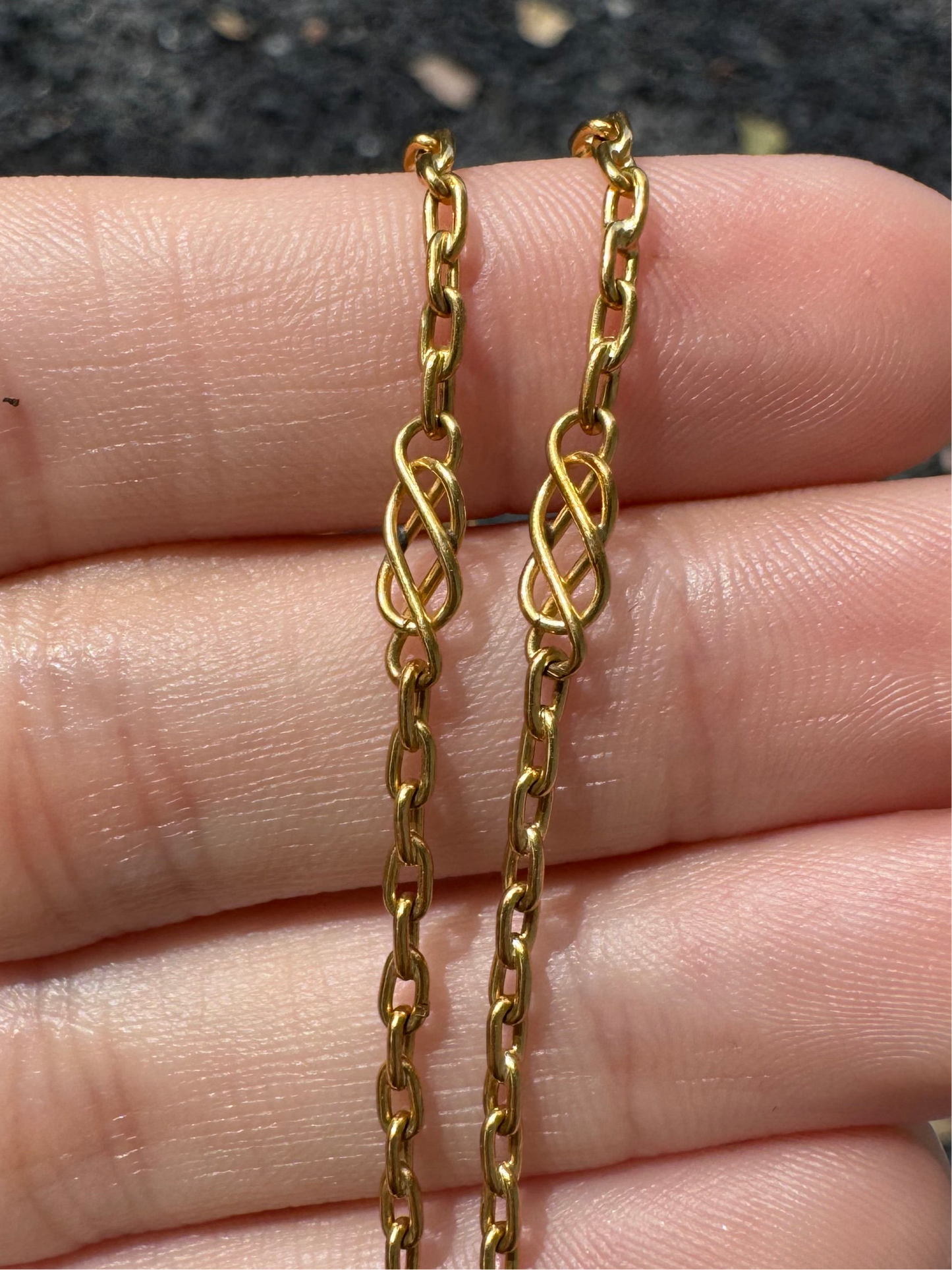 18k Fancy Chain