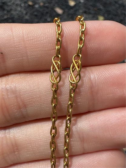 18k Fancy Chain