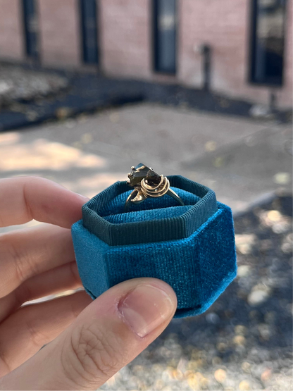 14k Smoky Topaz Ring