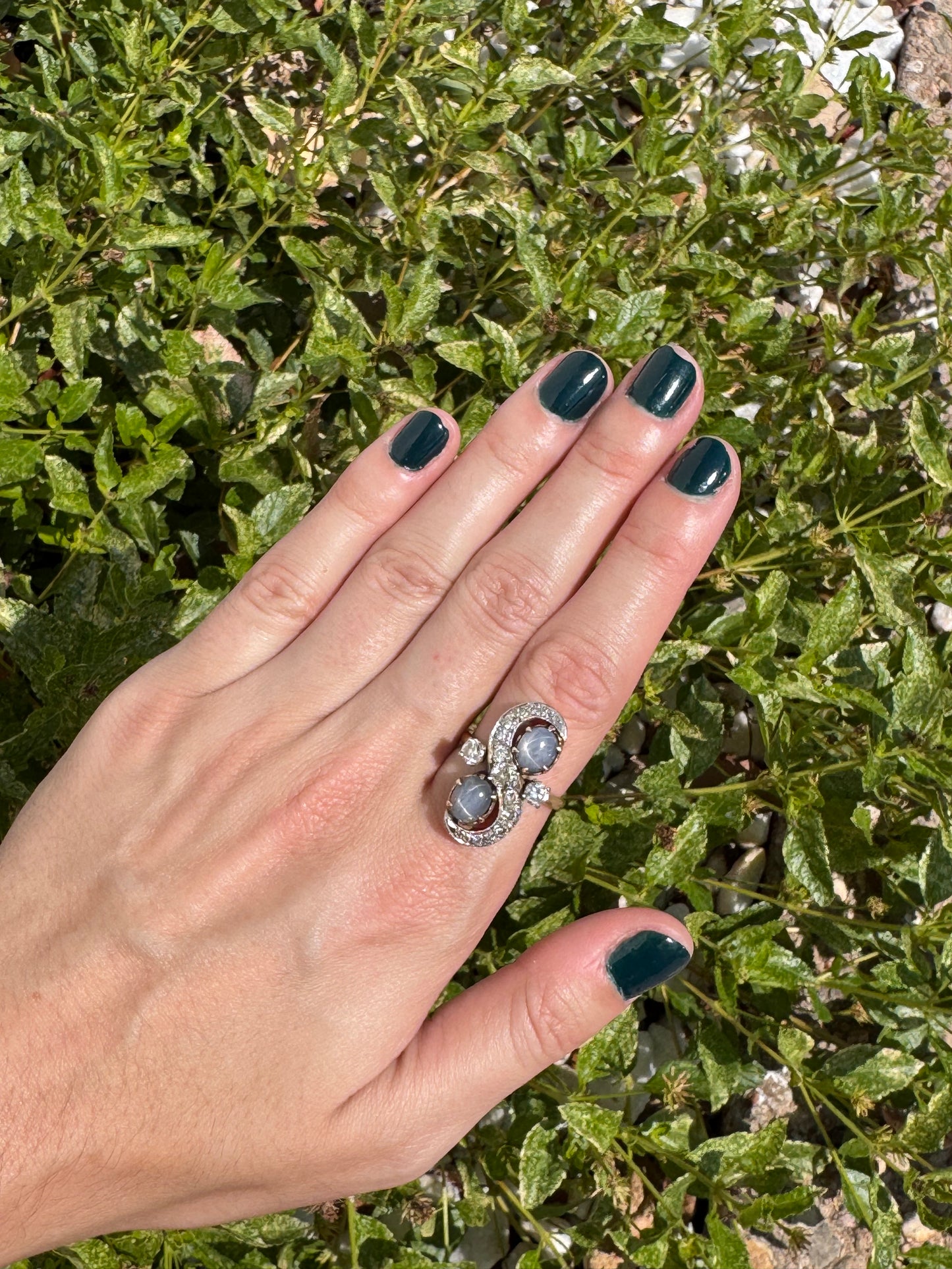 14k Star Sapphire ring