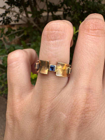 14 Sapphire Ring