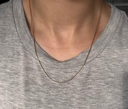 18k snake chain, 20.25", 1.2mm-Chain E