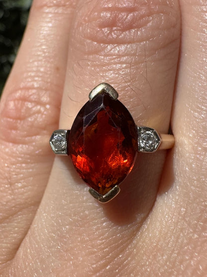 14k Garnet ring
