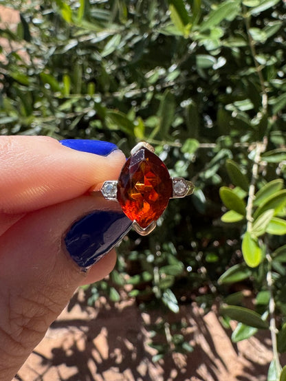 14k Garnet ring