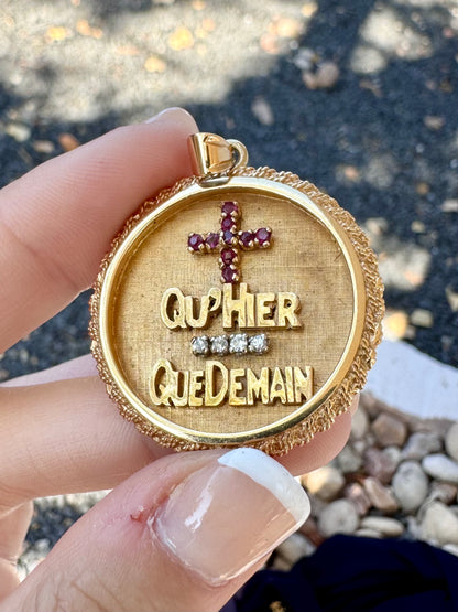 14k Qu'hier qu Demain Charm