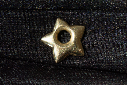 14k Diamond Cut Star Charms