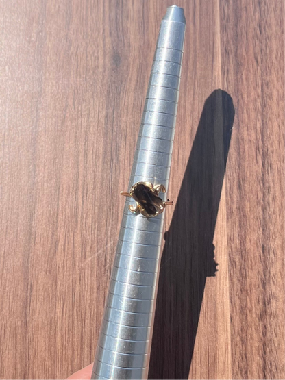 14k Smoky Topaz Ring
