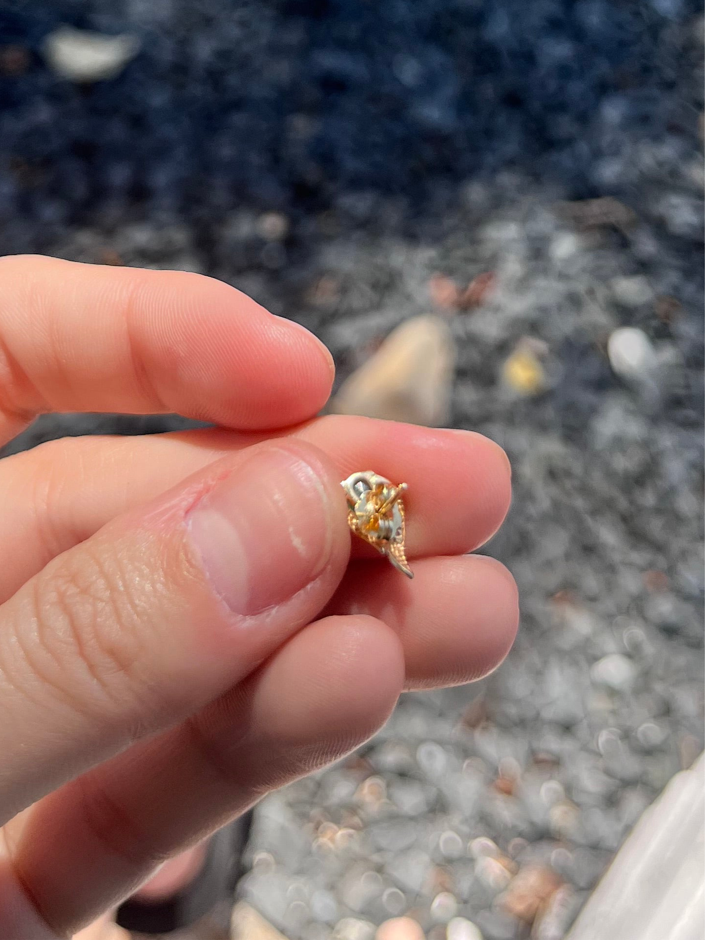 14k Emerald Tear Studs