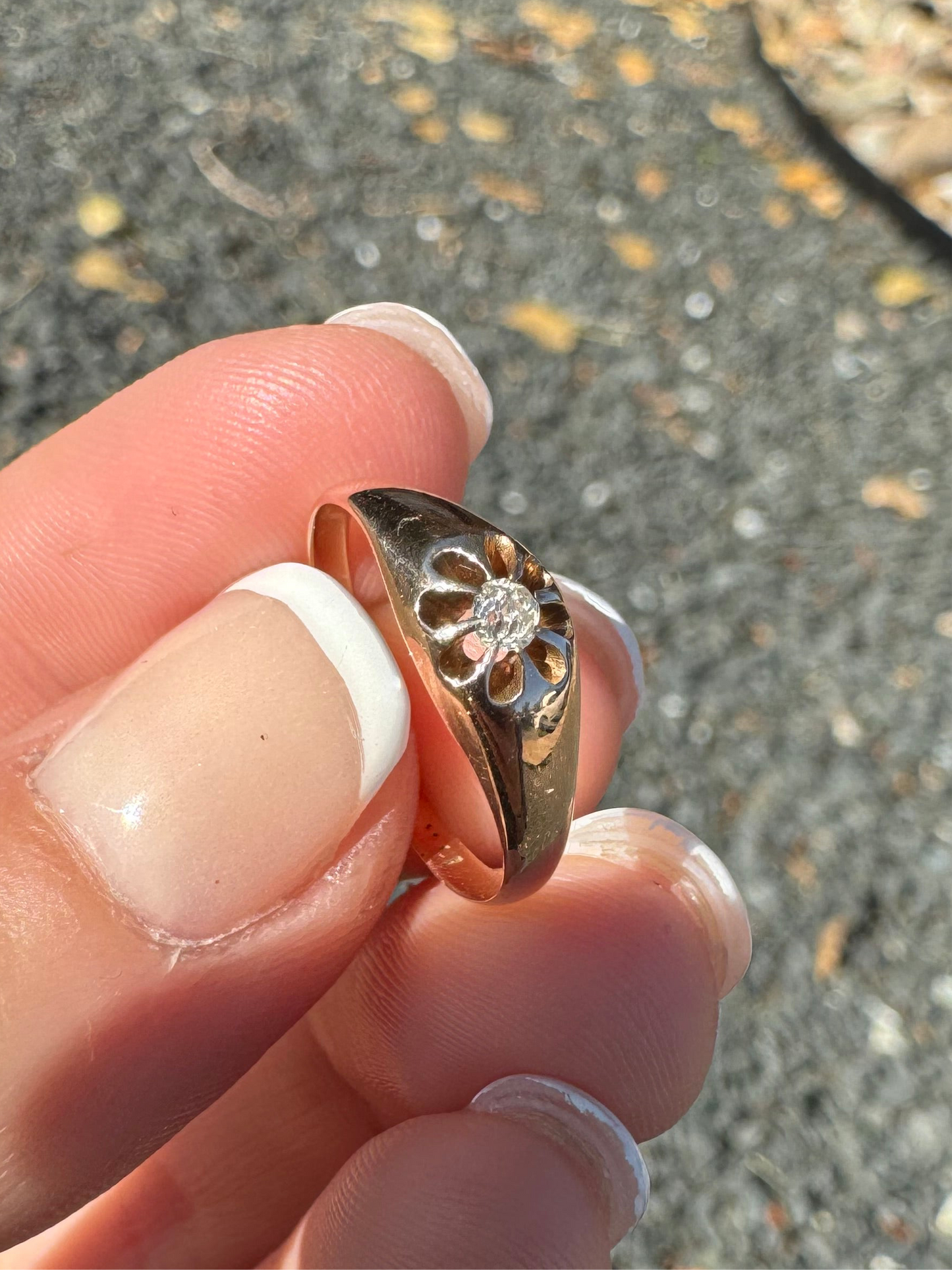 14k Buttercup Ring