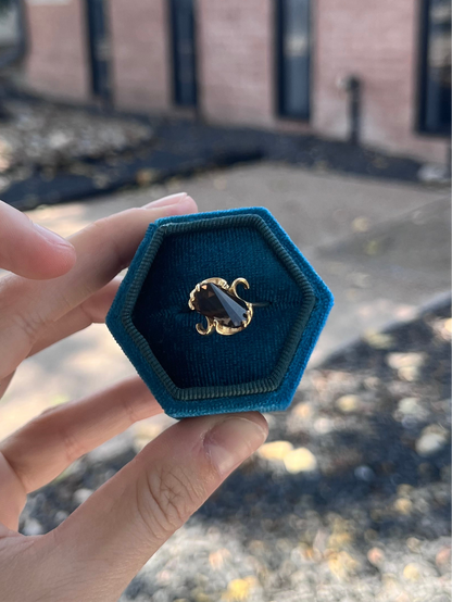 14k Smoky Topaz Ring