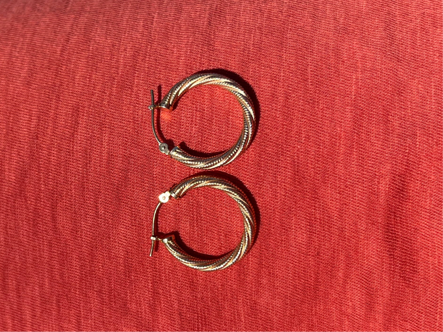 14k Twist Earrings
