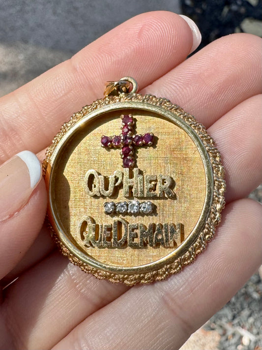 14k Qu'hier qu Demain Charm