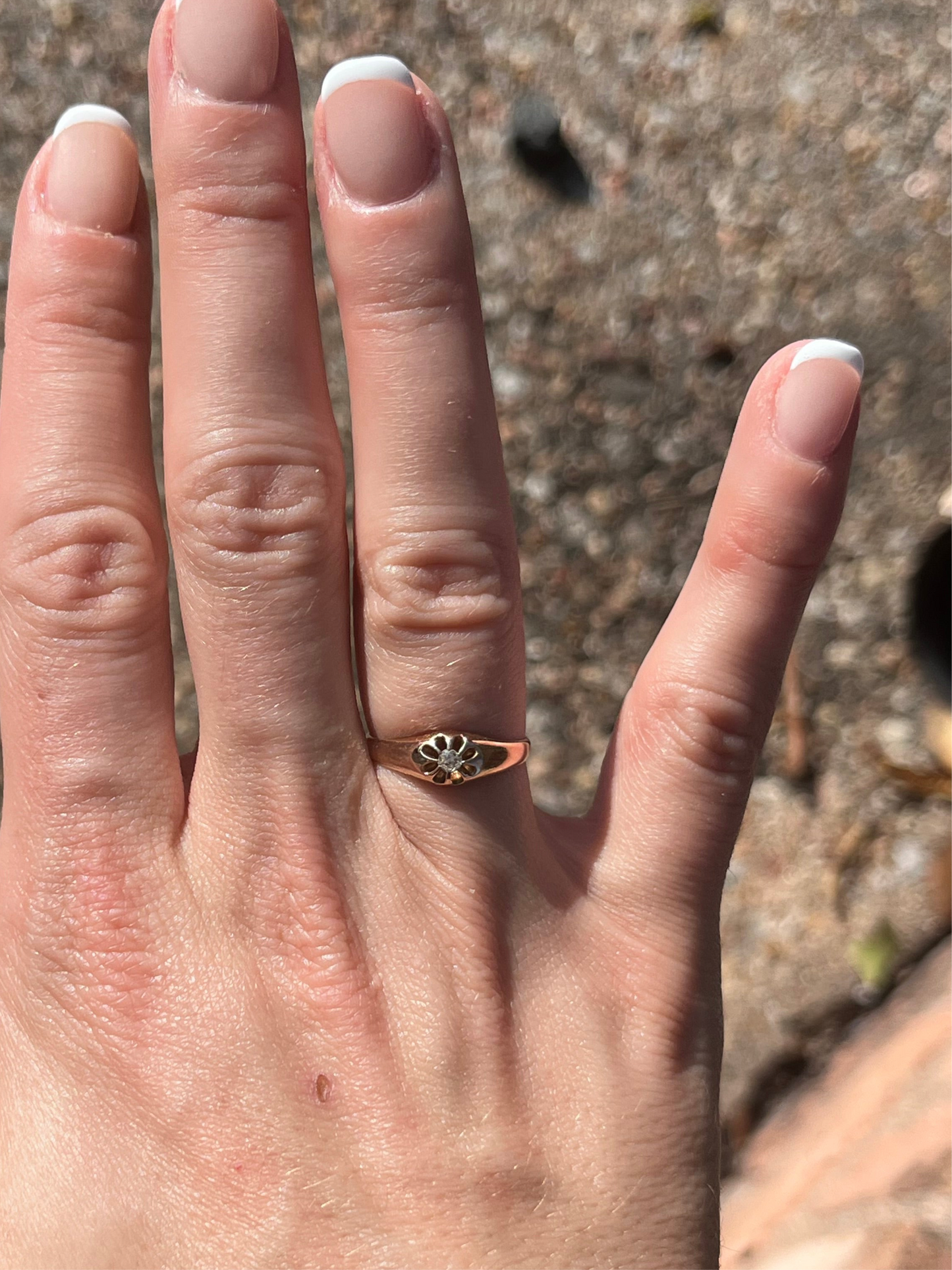 14k Buttercup Ring