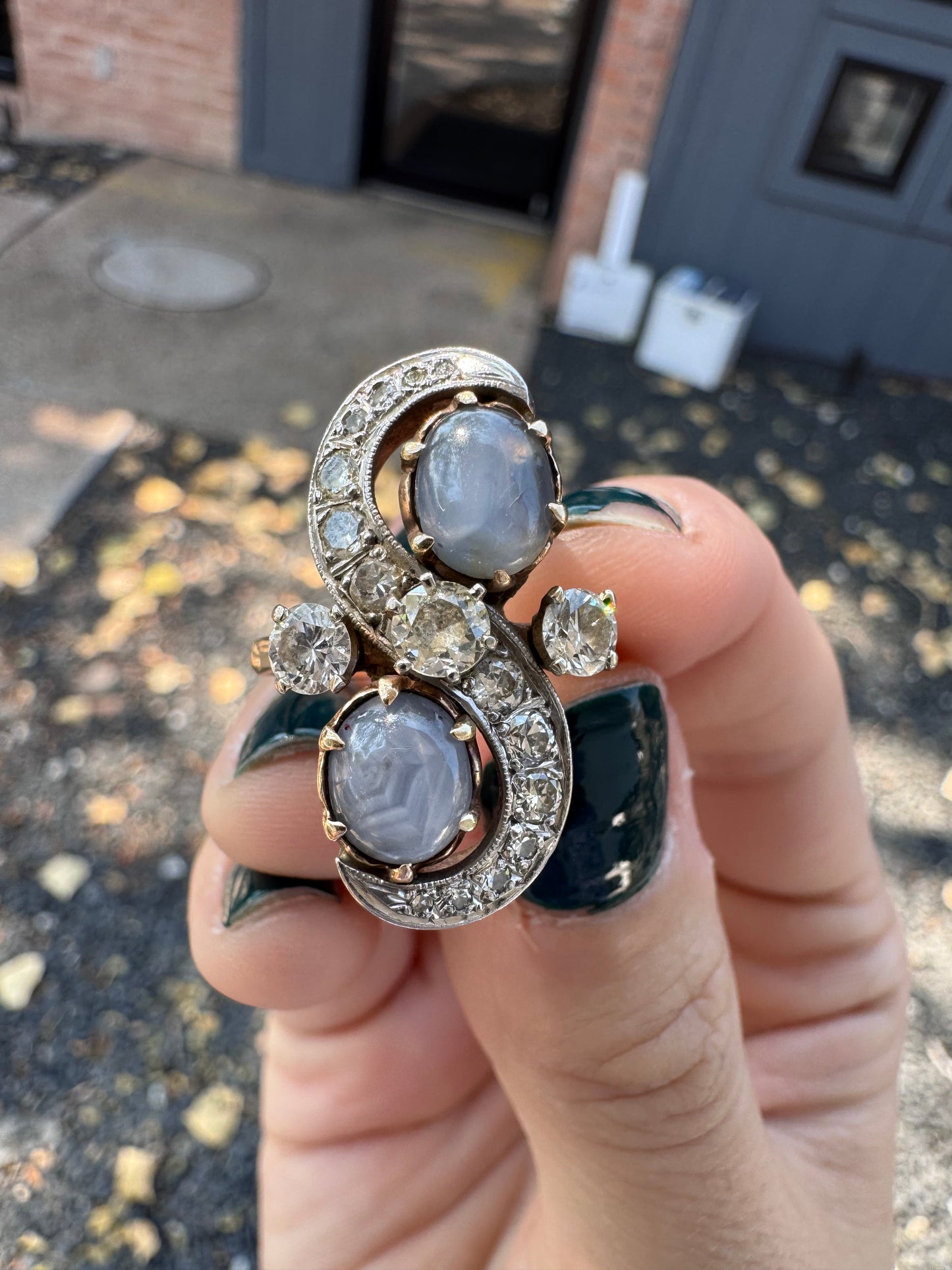 14k Star Sapphire ring