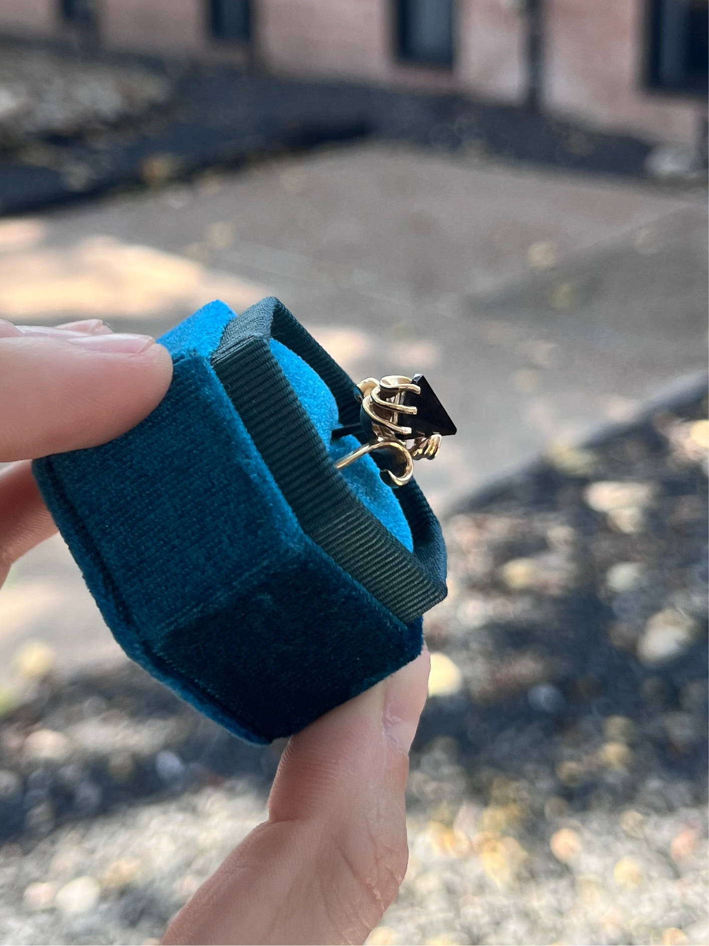 14k Smoky Topaz Ring