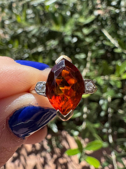 14k Garnet ring