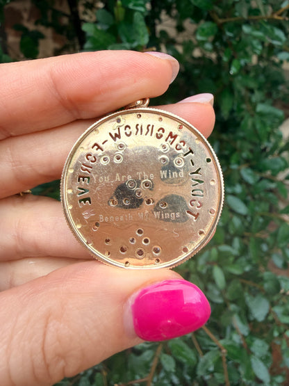 14k Midcentury Charm-Today, Tomorrow, Forever Yours