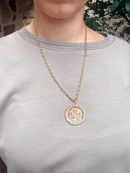 14k Midcentury Charm-Today, Tomorrow, Forever Yours