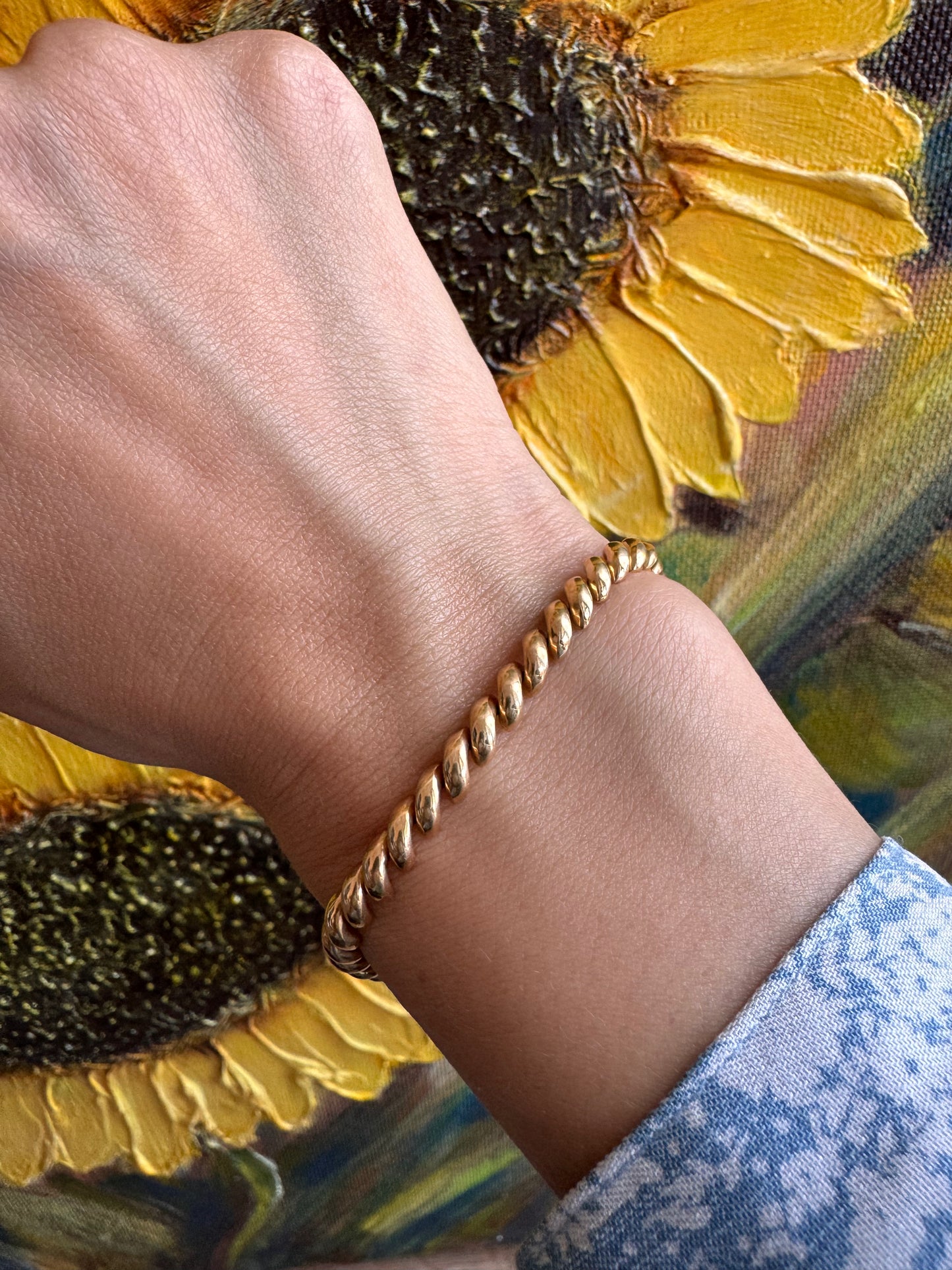 14k Mini San Marcos Bracelet-6.5"