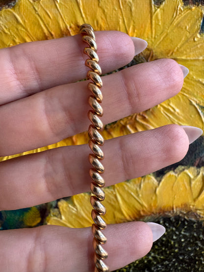 14k Mini San Marcos Bracelet-6.5"