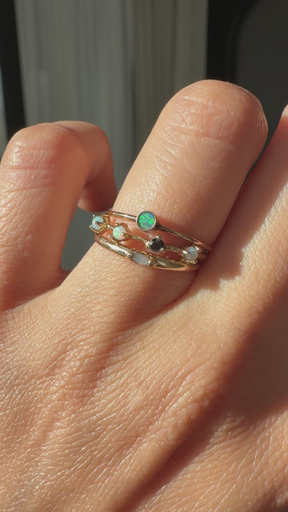14k Stacker Rings, Various Sizes